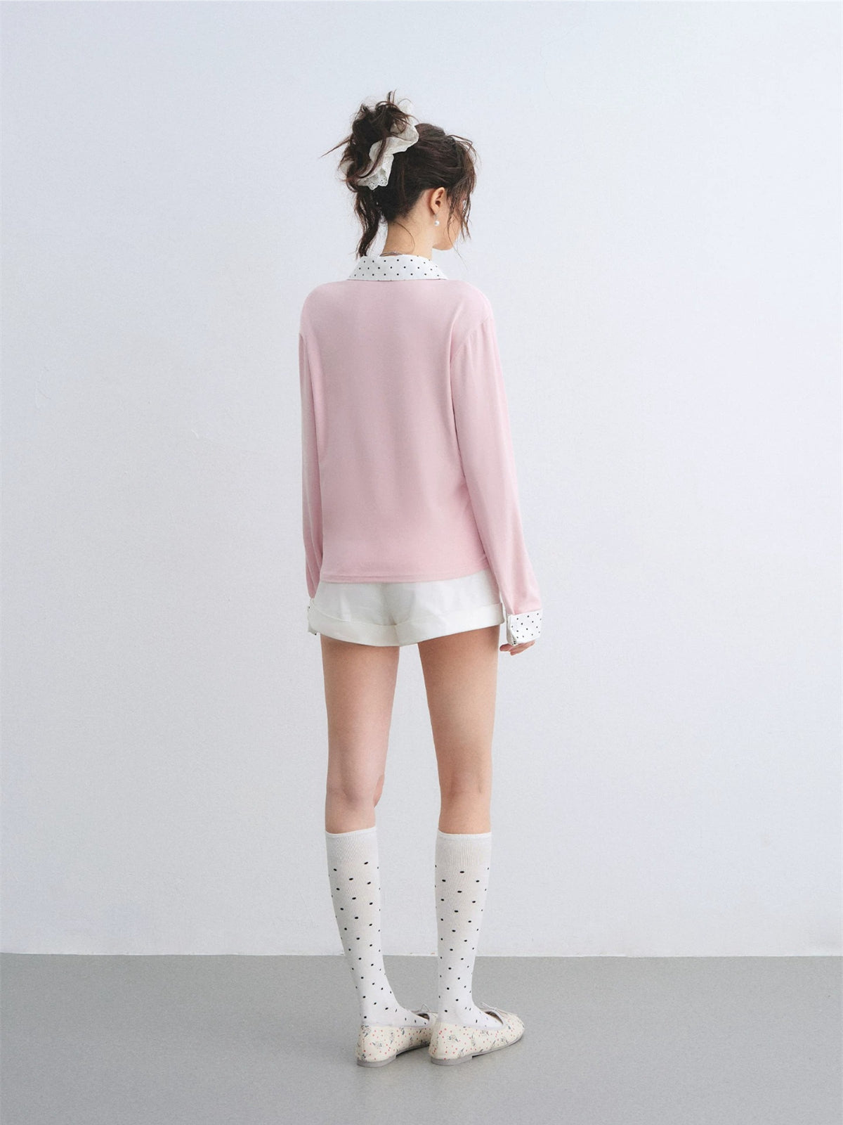 Striped Polo Top Set
