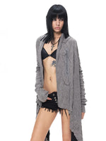 Reversible Wing Print Cardigan