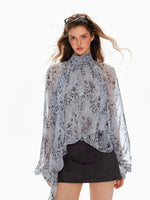 Low Waist Suede Mini A-Line Skirt