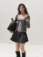 Lace Layered Tie Top