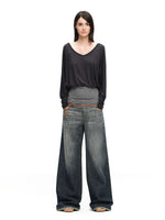 Two-Way V Neck Top