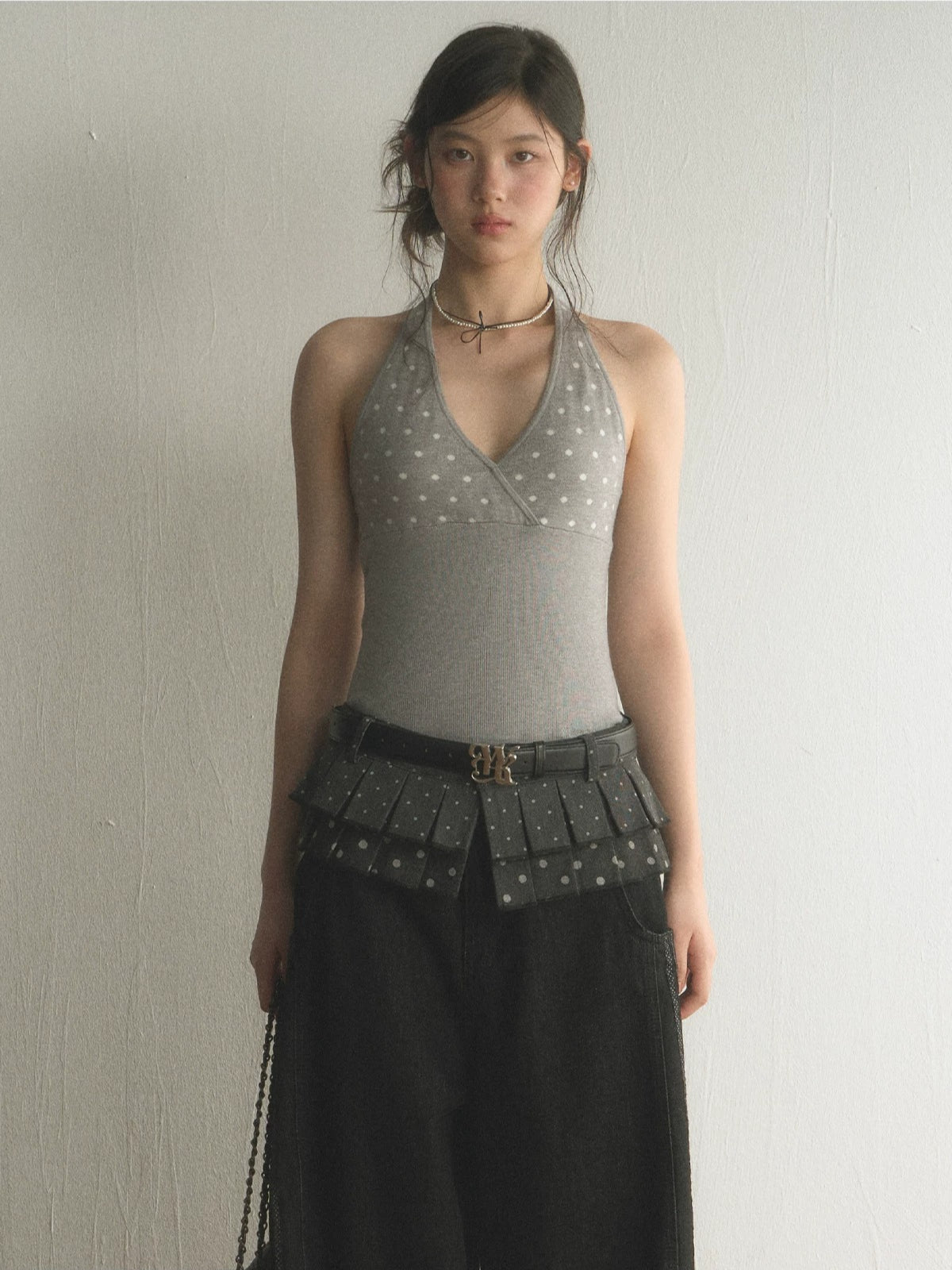 Polka Dot Knit Set
