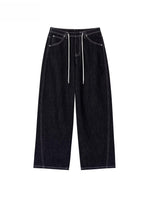 Original Wash Casual Wide-Leg Jeans