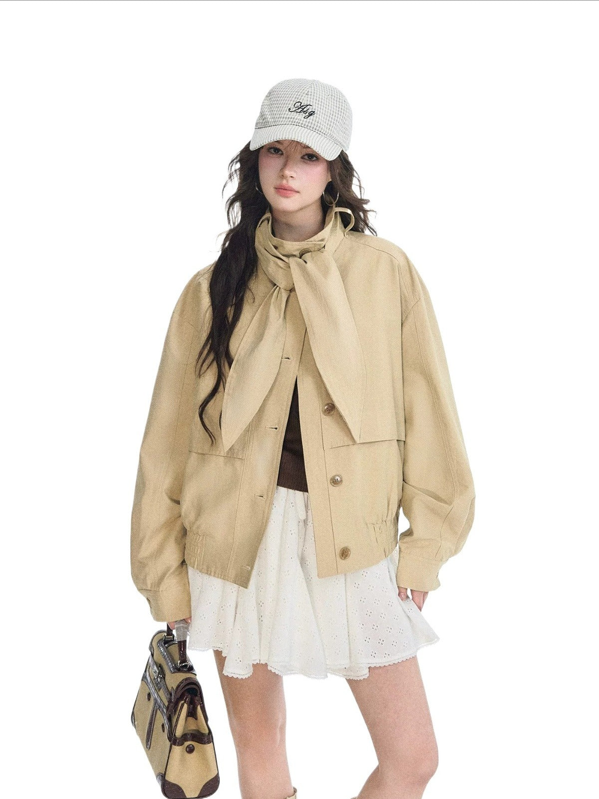 Vintage Detachable Bunny Ear Jacket
