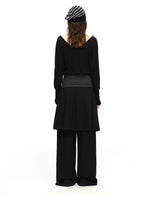 Two-Way V Neck Top