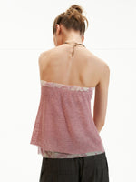 Floral Lace Cami Bustier Top