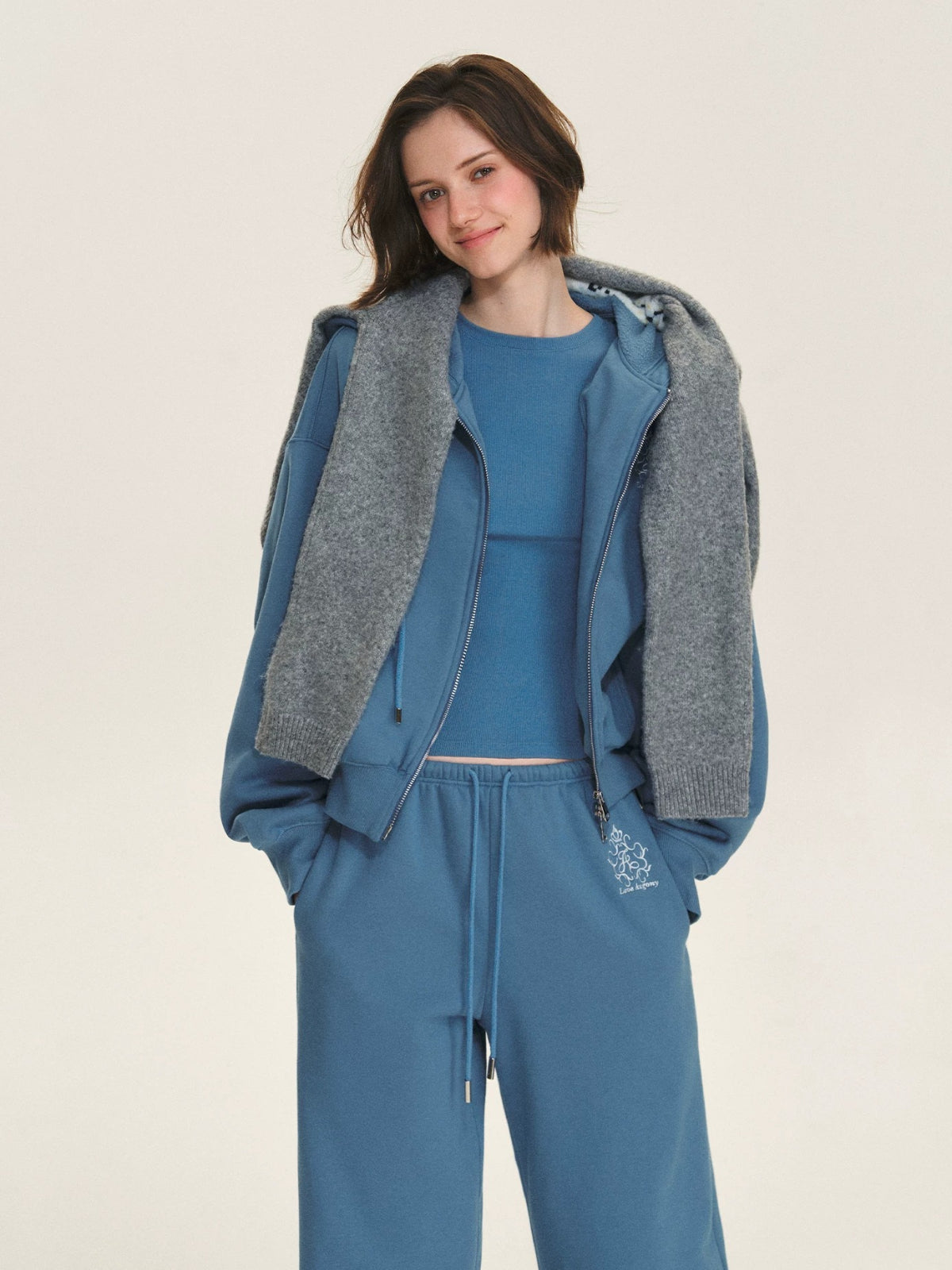 Fleece Hooded Three Piece Set