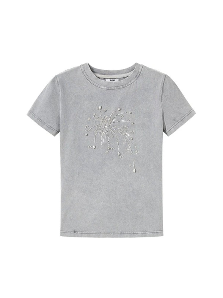 Firework Beaded Tee