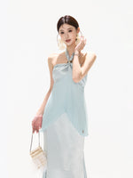 Lily Mist Satin Dress