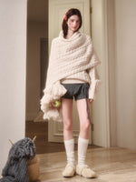Little Deer Wool Cloud Knit Sweater & Skirt/Shorts Set