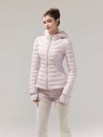 Detachable Hood Down Puffer Jacket