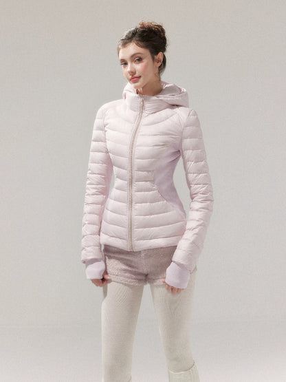 Detachable Hood Down Puffer Jacket