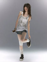 Studded Canvas Sneakers