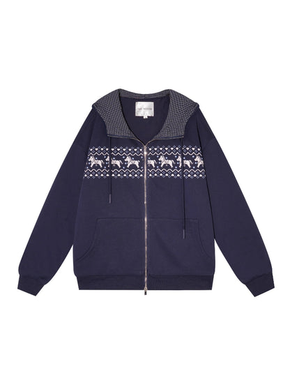 Fair Isle Hoodie Set