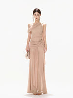 Twist Mesh Mermaid Dress