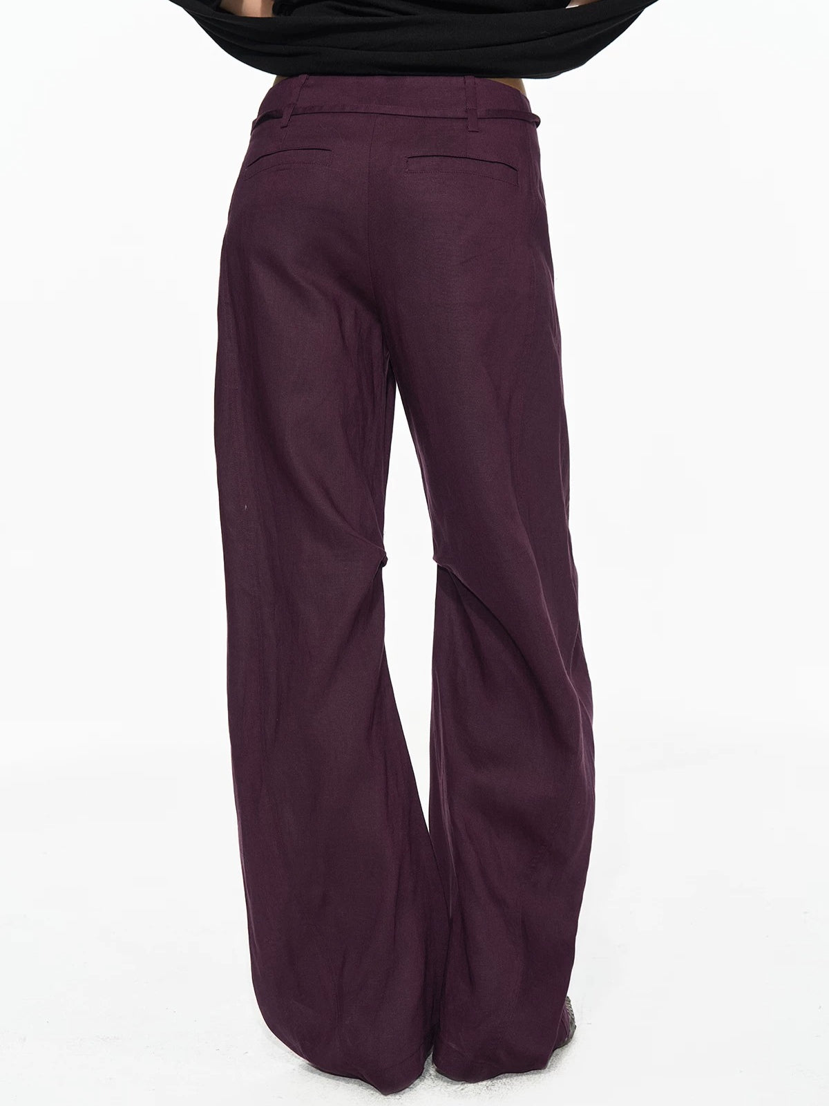 Linen Lyocell Twist Pants