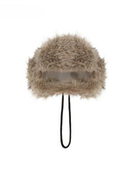 Plush Trapper Earflap Hat