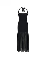 Night Muse Halter Dress