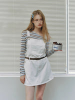Denim Overall Skirt