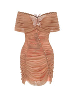 Butterfly Mesh Bodycon Dress