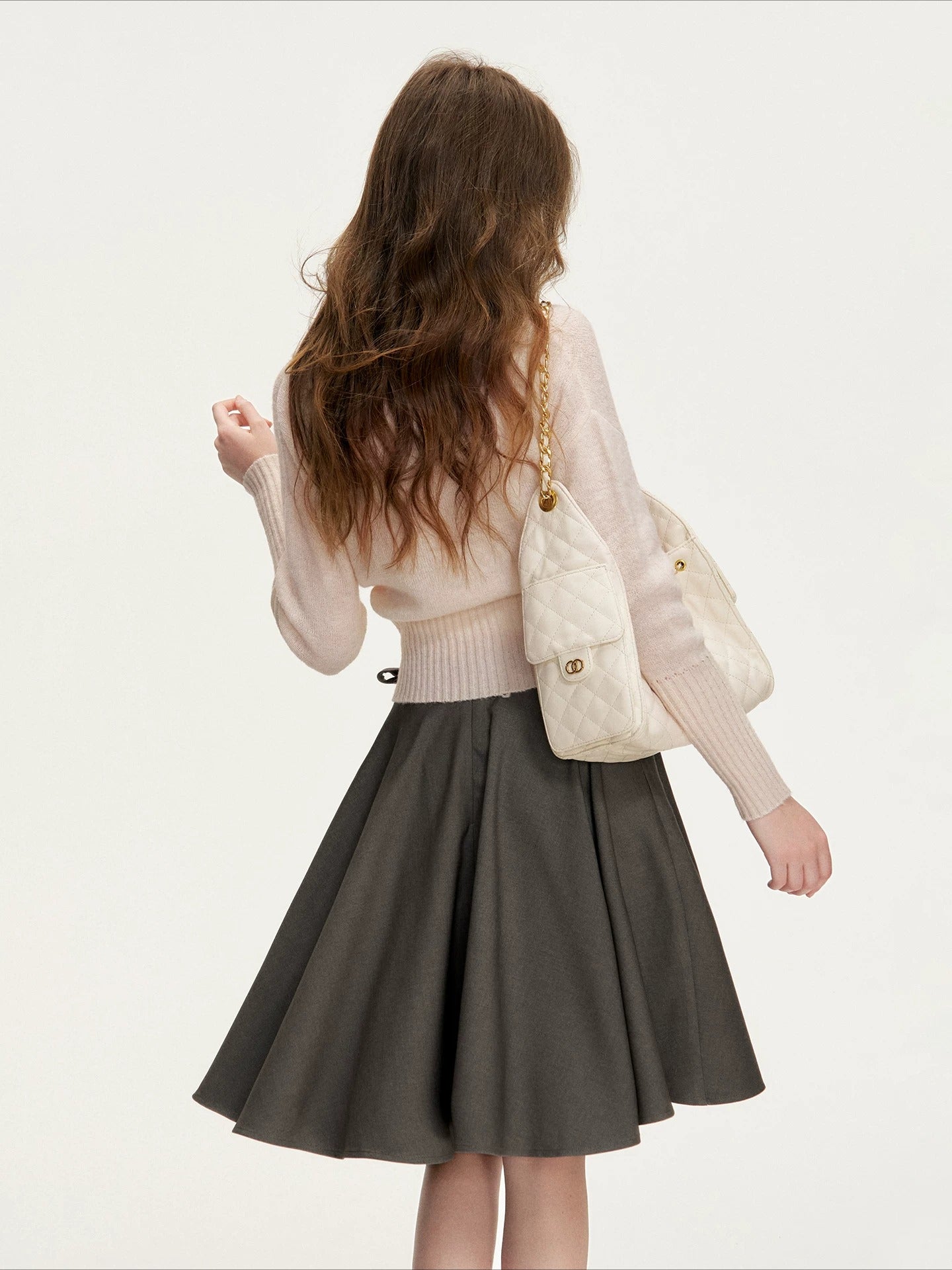 Cross V-Neck Sweater