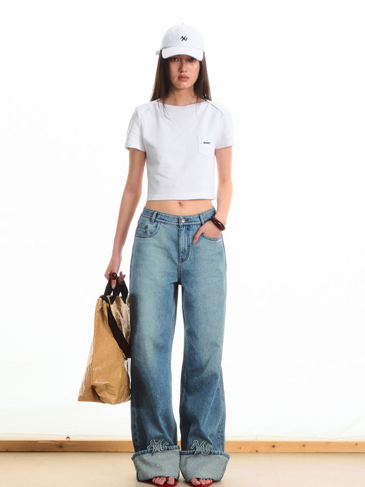 Regular Shoulder Short Sleeve T-shirt