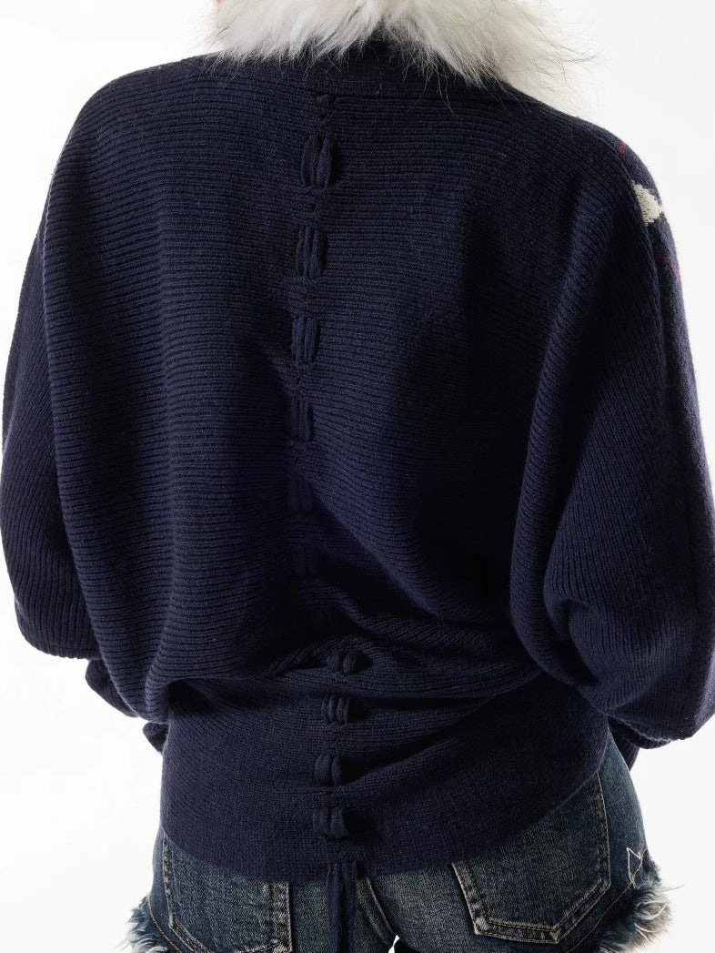 Diamond Knit Cardigan
