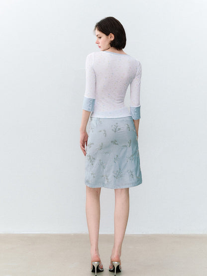 Floral Layered T-shirt