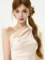 Fringe One-Shoulder Top