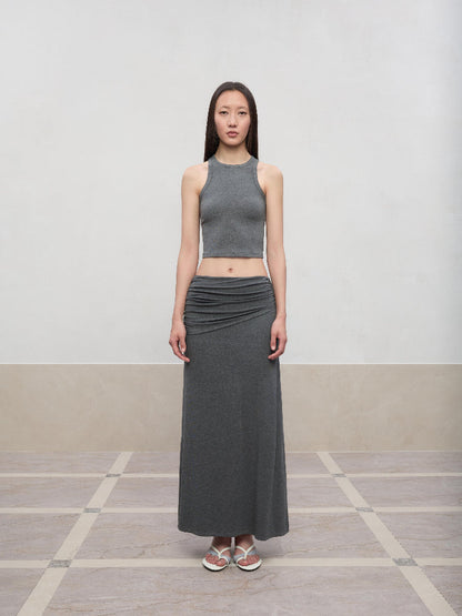 High Elastic Sleeveless I-Back Vest