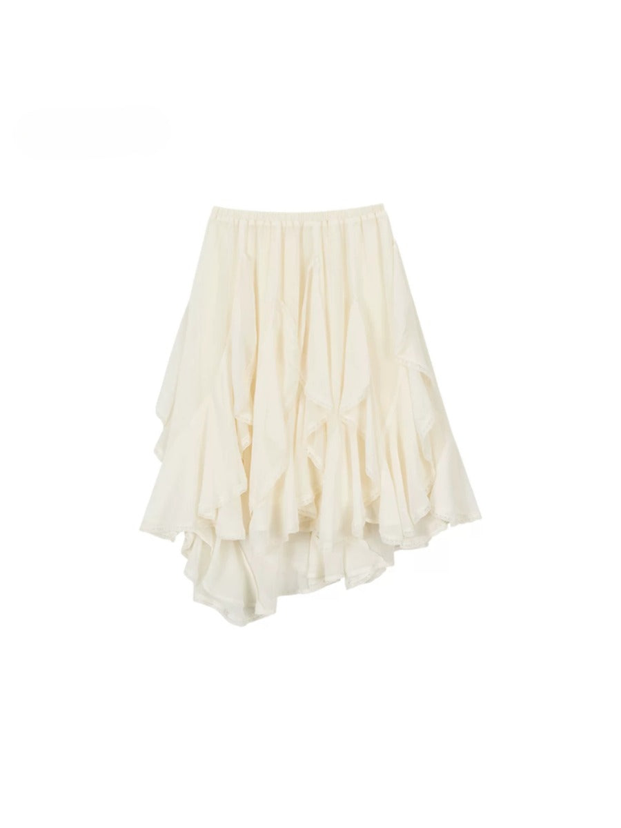 Chiffon Camisole Skirt Set