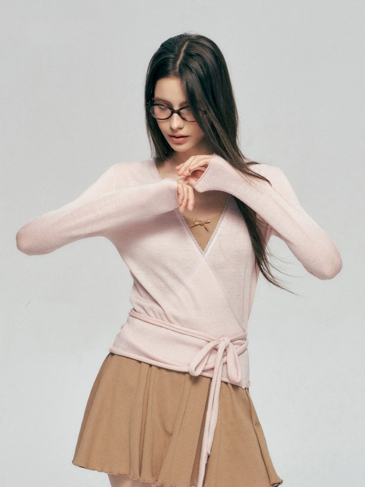 Lace Tie Cardigan