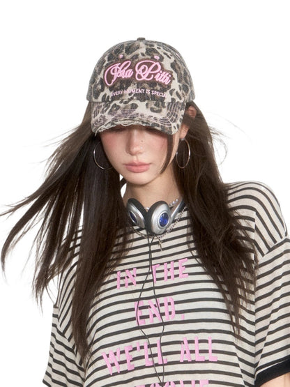 Leopard Print Baseball Cap