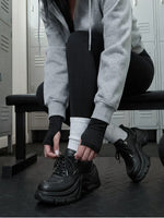 Black Clunky Sneaker
