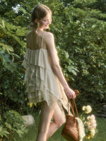 Soft Lace Fairy Tank Top & Skirt Set