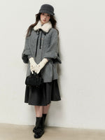 Cable Knit Cape Cardigan