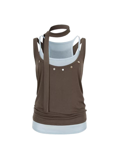Ribbon Two‑Piece Tank Set
