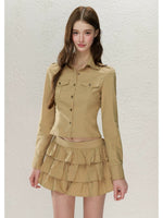 Utility Shirt Skirt Set