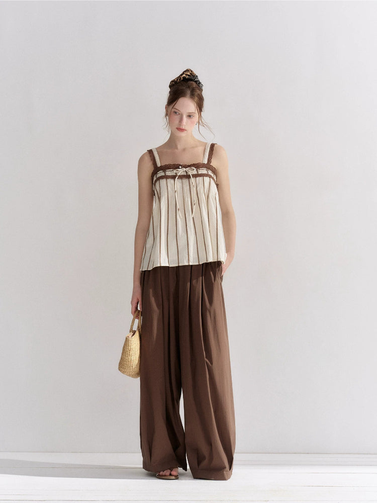 Pleated Balloon Pants