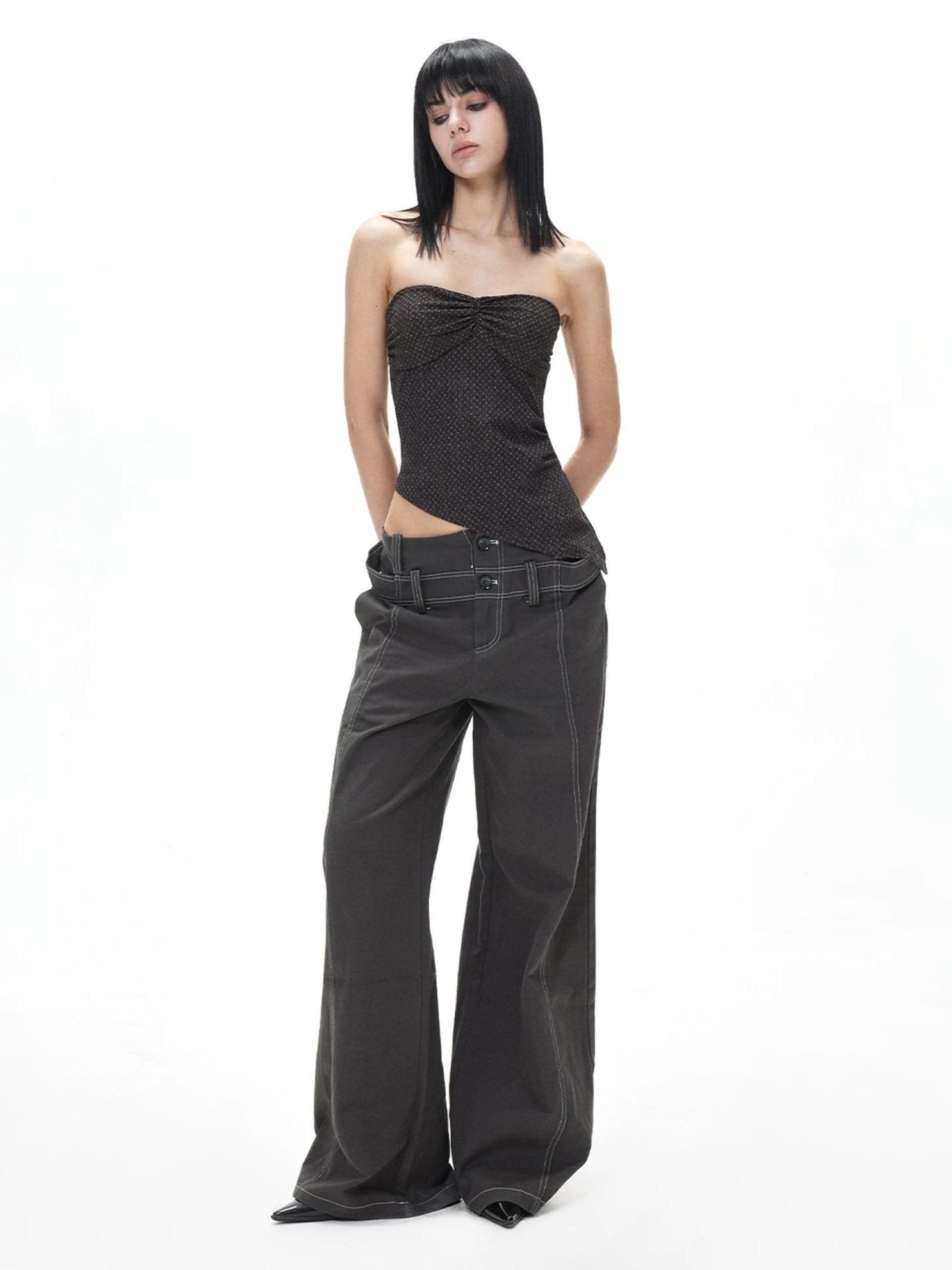 Wide Leg Cargo Pants