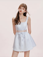 Satin Lace Dress