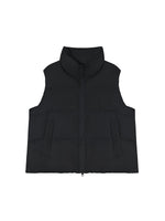 Stand Collar Quilted Down Vest