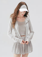 Lyocell Hooded & Skirt Set