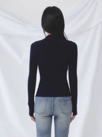 Bow Knit Layered Tee