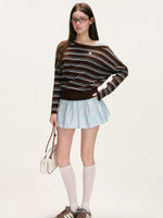 Plaid Bubble Skirt