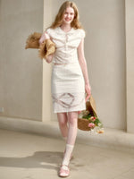 Cotton Lace Bow Set