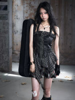 Velvet Halter Dress