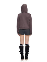 Striped Deconstructed Hoodie