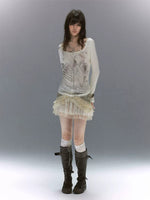 Vintage Angel Lace Tencel Top