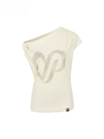 Asymmetric Heart Logo T-Shirt